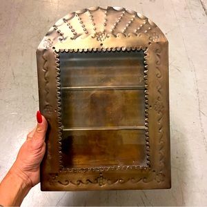 Mexican Punched Tin Shadow Box
